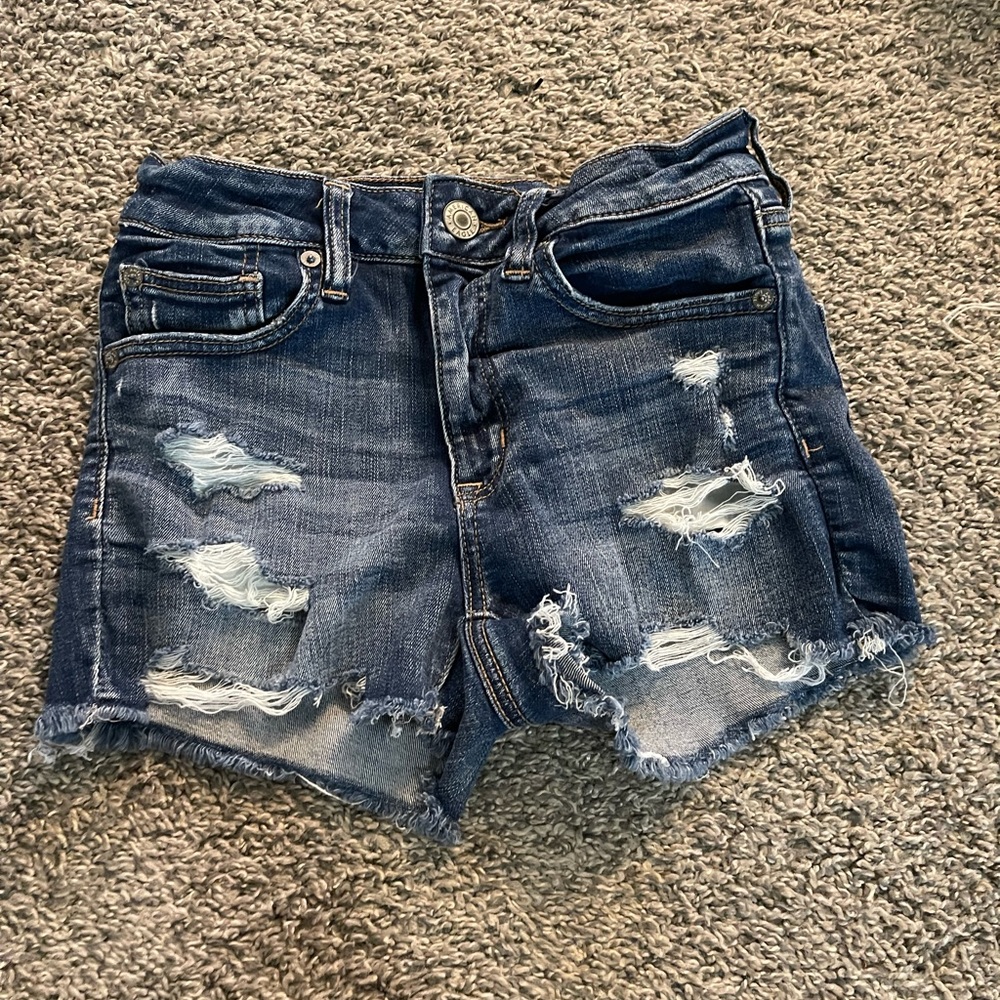 American eagle jean shorts